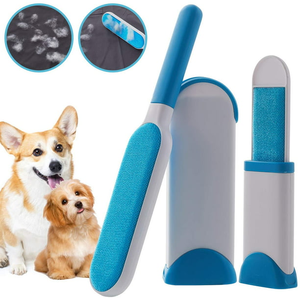 Resuable Lint Roller Cat Dog Hair Remover Tool Pet Shedding Brush Cleans 
